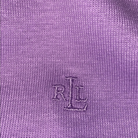 ❌SOLD❌ Lauren Ralph Lauren Medium Lavender Shirt - Picture 8 of 8